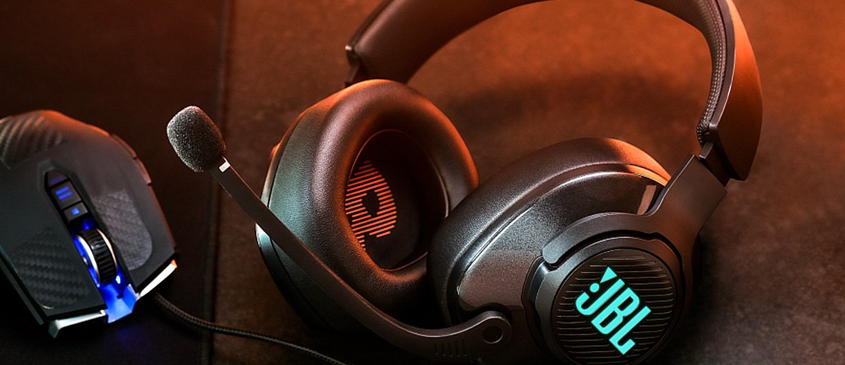 Headset Gamer JBL Quantum 400, Games - NAGEM