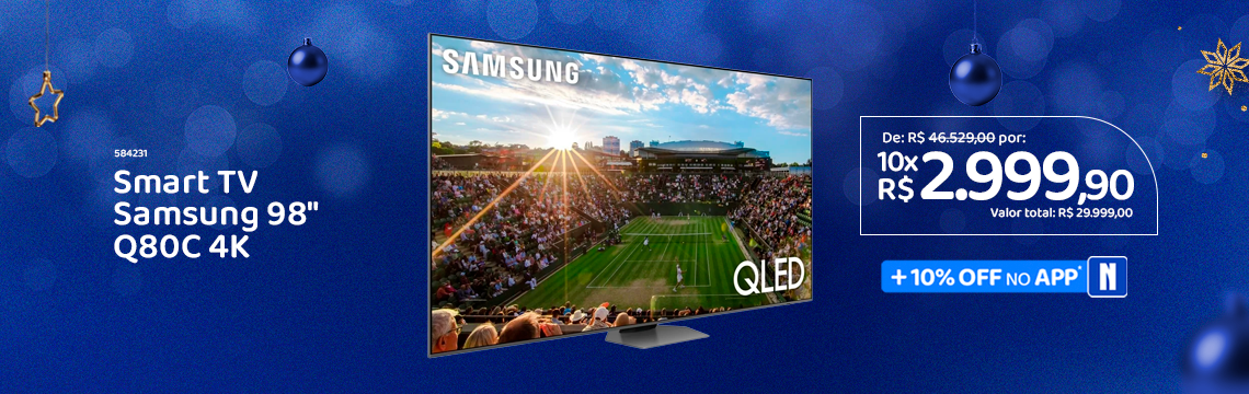 Natal - TV Samsung 98