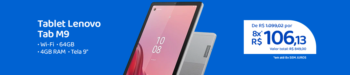 Oferta da semana - Tablet Lenovo
