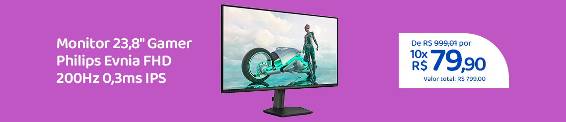 Ofertas da semana - Monitor 23,8