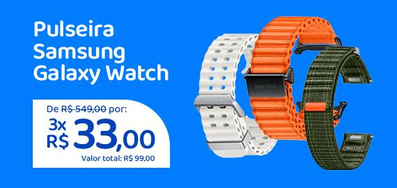 Ofertas da semana - Pulseira Smartwatch Samsung
