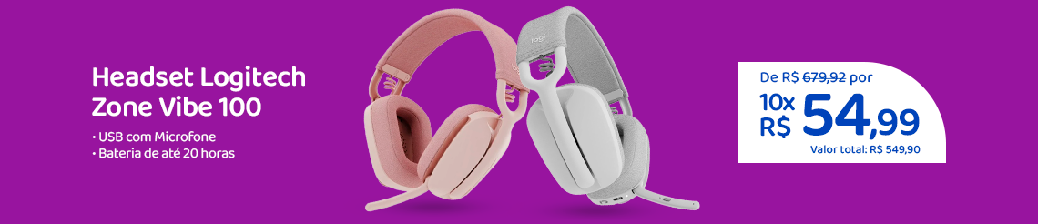 Ofertas da semana -  Headset Logitech