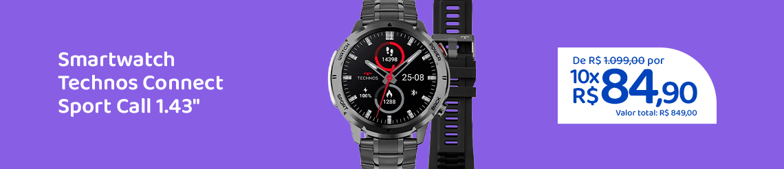 Ofertas da semana - Smartwatch Technos Connect