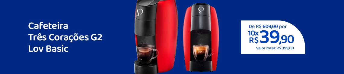 Ofertas da semana - Cafeteira Três Corações