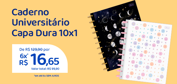 Oferta da Semana - Caderno Universitário