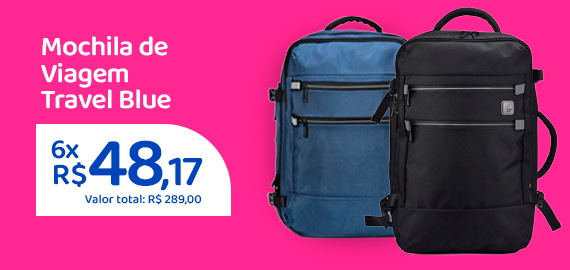 Ofertas da semana - Mochila de Viagem Travel