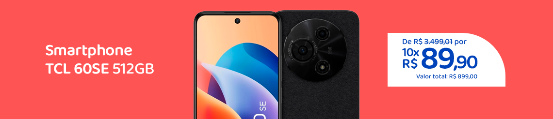 Ofertas da semana - Smartphone TCL 60SE 512GB
