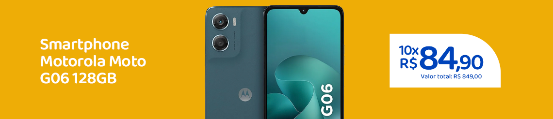 Ofertas da semana - Motorola Moto G06 128GB