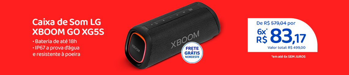 Oferta da Semana - Caixa de Som