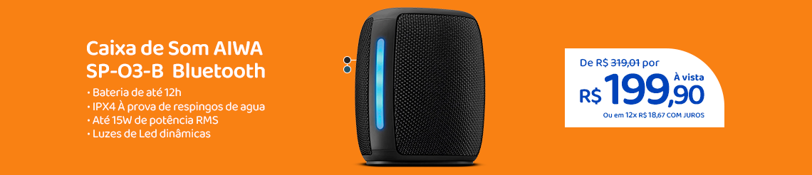 Oferta da Semana - Caixa de Som