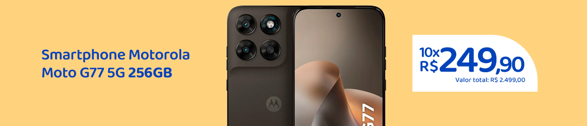 Ofertas da semana -  Motorola Moto G77 5G 256GB