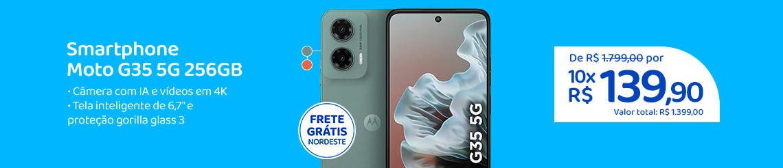 Oferta da semana - Smartphone G35