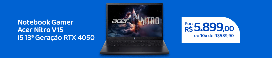 Ofertas da semana - Notebook Gamer Acer
