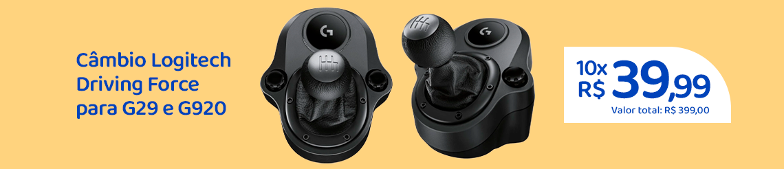 Ofertas da semana  - Câmbio Logitech Driving Force