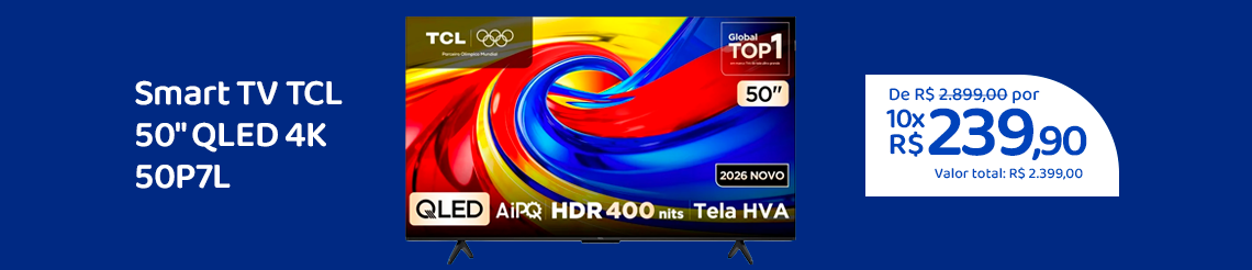 Ofertas da semana - Smart TV TCL 50