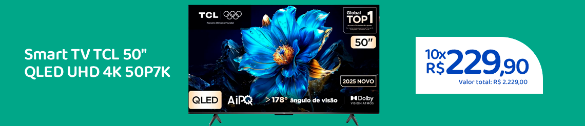 Ofertas da semana - Smart TV TCL 50