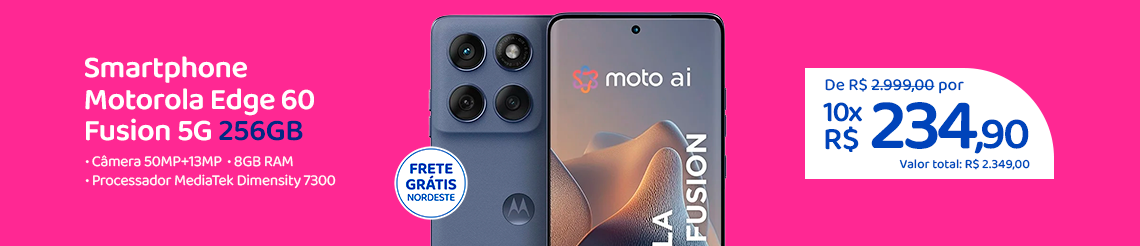 Ofertas da semana -  Motorola Edge 60 Fusion 5G