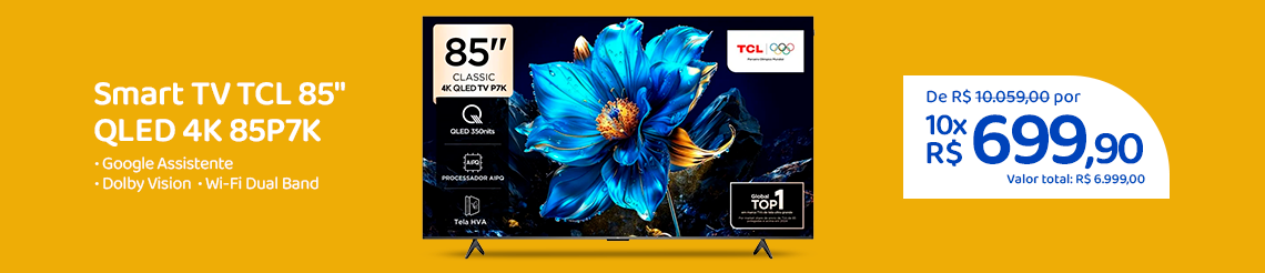 Ofertas da semana - Smart TV TCL 85