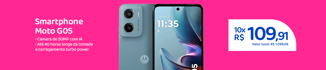 Ofertas da semana - Motorola Moto G05