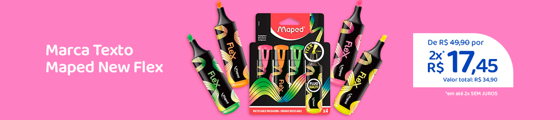 Ofertas da semana - marca texto