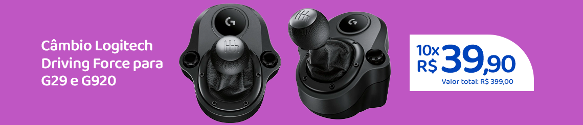 Ofertas da semana - Câmbio Logitech Driving
