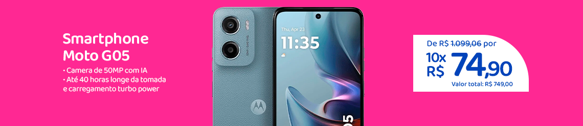 Ofertas da semana - Motorola Moto G05