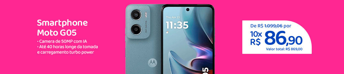 Ofertas da semana - Motorola Moto G05