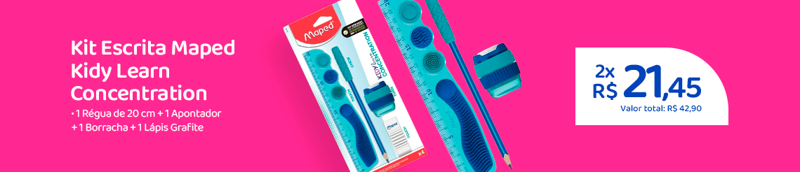 Ofertas da semana - Kit Escrita Maped