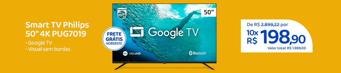 Ofertas da semana -  Smart TV Philips 50