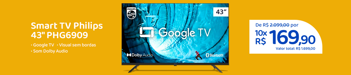Smart Tvs  - TV Philips 43