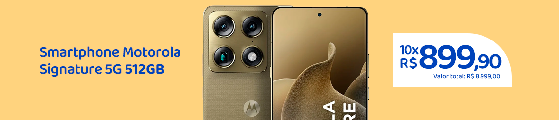 Ofertas da semana - Motorola Signature 5G 512GB
