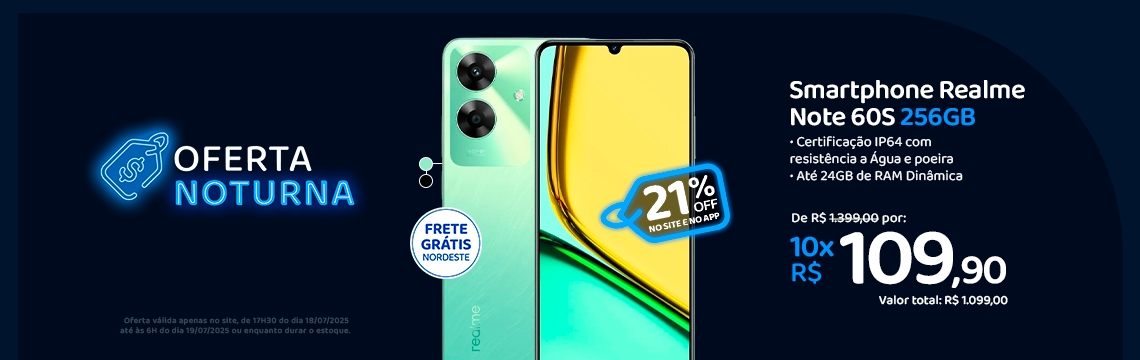 Oferta Noturna - Smartphone