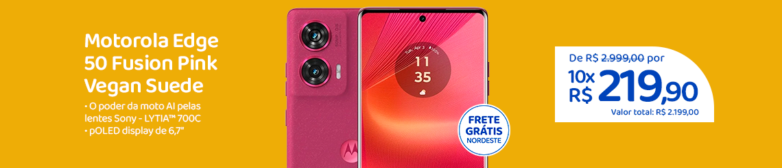 Ofertas da semana - Motorola Edge 50 Fusion Pink