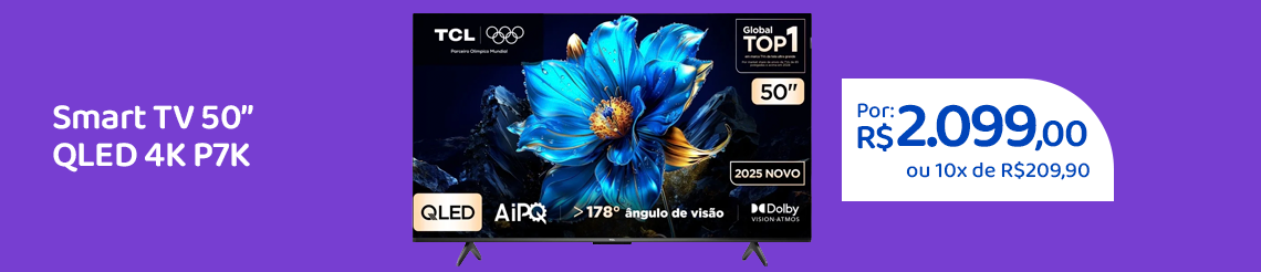 Ofertas da semana - Smart TV TCL 50