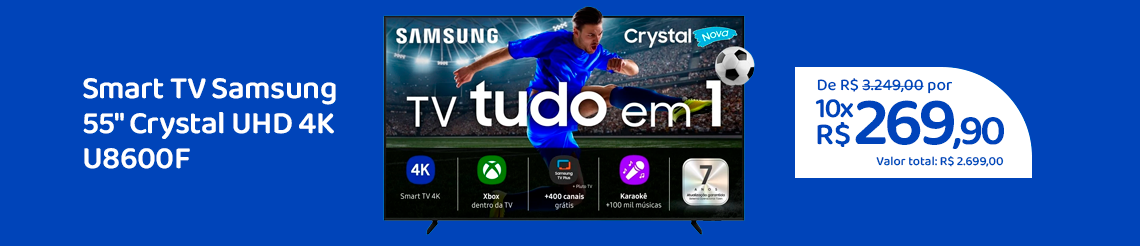 Ofertas da semana - Smart TV Samsung 55