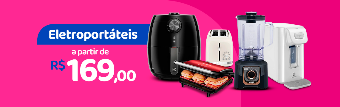 Ofertas da semana - Eletroportáteis