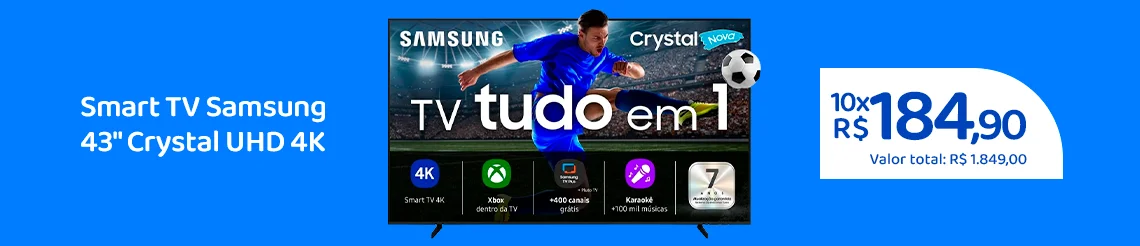 Ofertas da semana - Smart TV 43