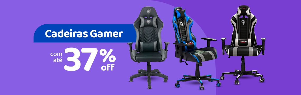 Ofertas da semana - Cadeiras Gamer