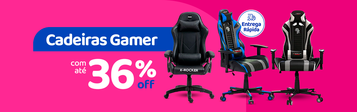 Oferta da Semana - Cadeira Gamer