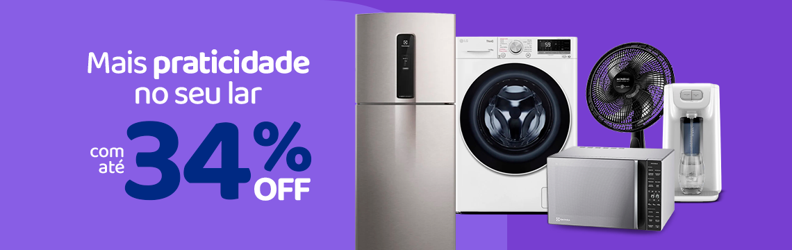 Ofertas da semana - Mais praticidade no seu lar