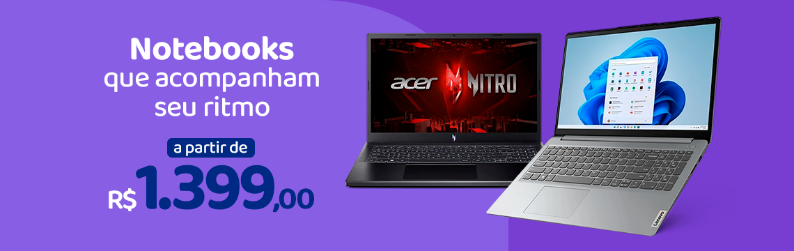 Ofertas da semana - Notebooks