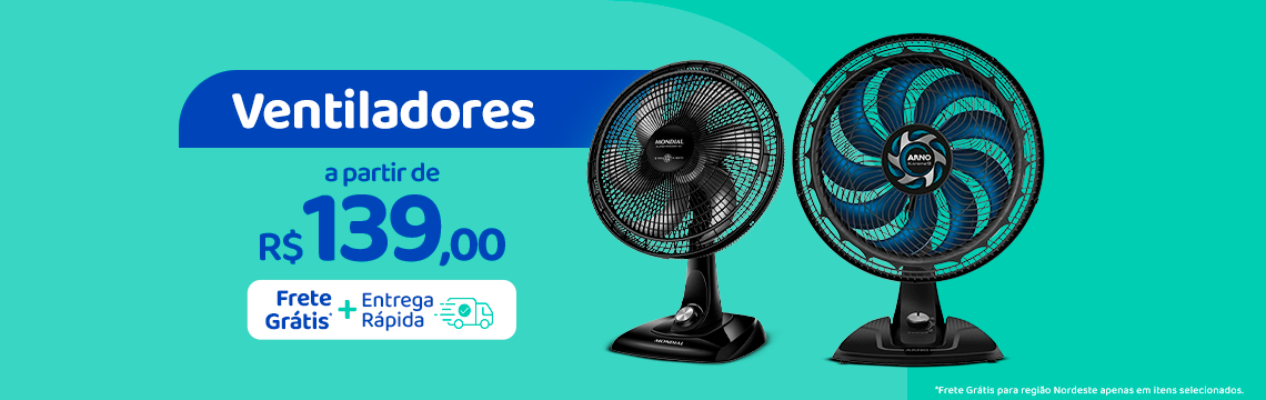 Ofertas da semana - ventilador