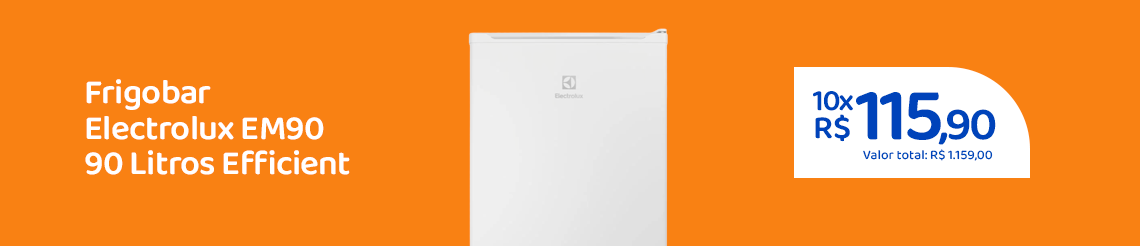 Ofertas da semana - Frigobar Electrolux EM90