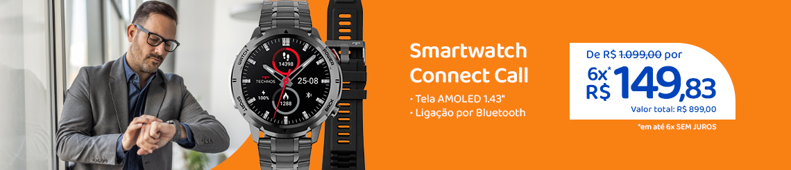 Oferta da semana - Smartwatch technos