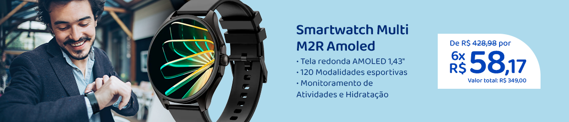 Ofertas da semana - Smartwatch Multilaser Multi