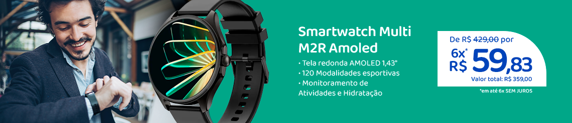 Banner secundário - Smartwatches