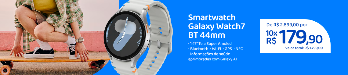 Ofertas da semana - Samsung Galaxy Watch7 BT 44mm 1.47