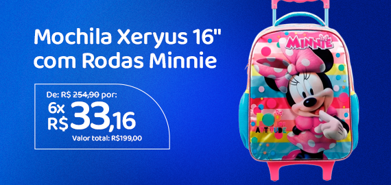 Campanha - Mochila Minnie