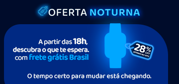 Oferta noturna - Smartwatch
