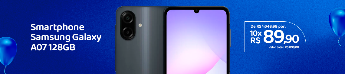 Aniversario Nagem - Smartphone Samsung Galaxy A07